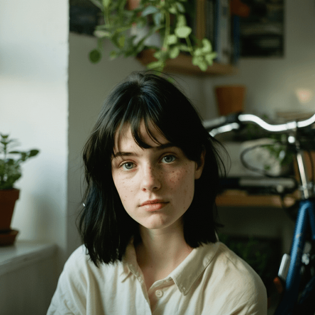 Vintage Film example - AI enhanced photo