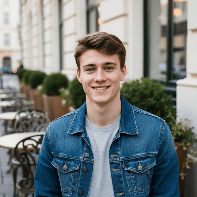 Natural & Approachable example - profile picture enhancement