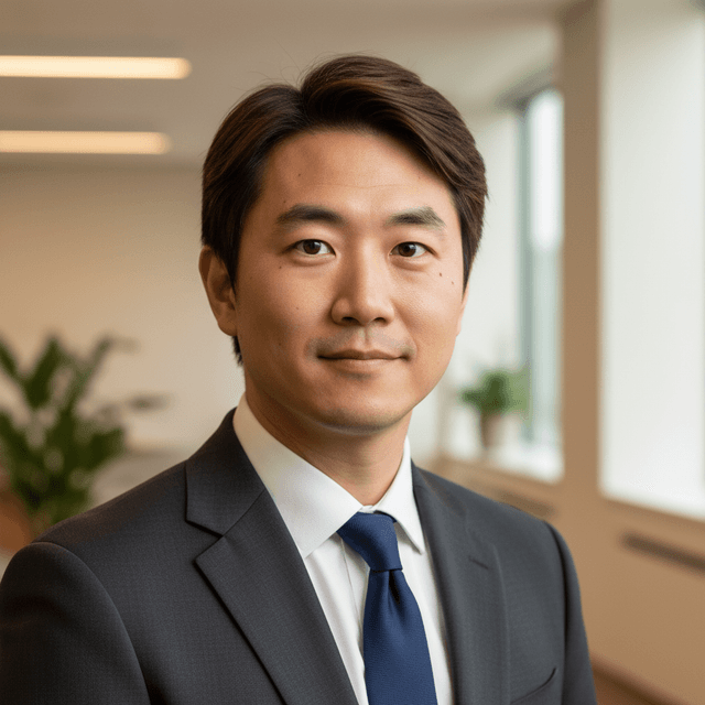 LinkedIn Professional example - profile picture enhancement